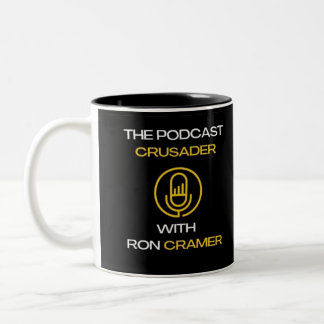 Koffie Mok voor de Podcast Crusader w / Ron Cramer
