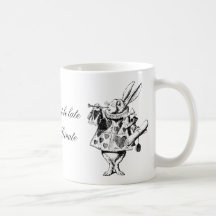 Koffie-mok voor mensen die Alice in Wonderland leu