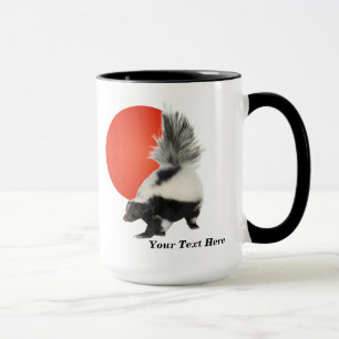 Koffie-Mok voor stinkdier - maak een pauze! Oranje Mok