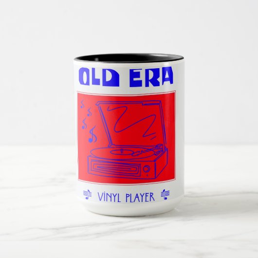 Koffie Mok, warme cacao Mok (Midden)