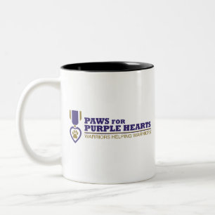 Koffie-Mok - Witte kleuren Logo Tweekleurige Koffiemok