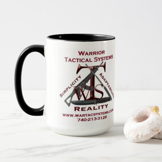 Koffie-Mok - WTS en RMR-Logo Mok (Met donut)