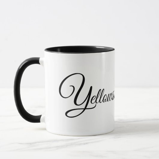 Koffie Mok-Yellowstone Buffel Mok (Links)