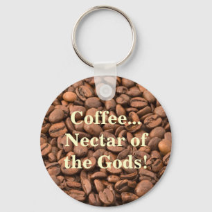 Koffie, nectar der goden! sleutelhanger
