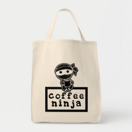 Koffie Ninja Grocery Tote Bag