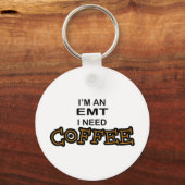 Koffie nodig - EMT Sleutelhanger (Voorkant)