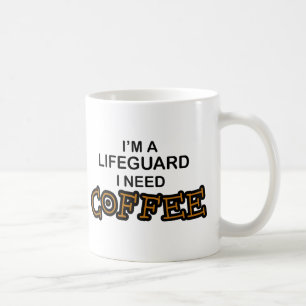 Koffie nodig - Lifeguard Koffiemok
