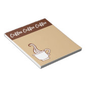 Koffie Notitieblok (Schuin)