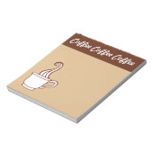 Koffie Notitieblok (Gedraaid)