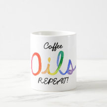 Koffie, OLIE, HERHAAL! Mok