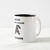 Koffie omdat moord een verkeerde Mok is (Voorkant rechts)