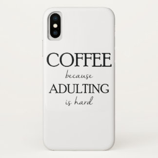 Koffie omdat toevoegen een moeilijk Hoesje is