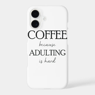 Koffie omdat toevoegen een moeilijk Hoesje is