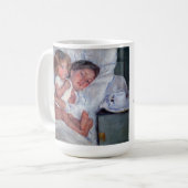 koffie: ontbijt in bed 2 koffiemok (Voorkant links)