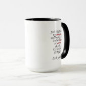 Koffie op mijn koffie-mok mok (Voorkant rechts)