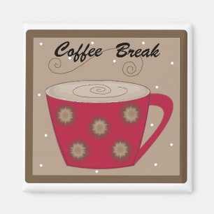 Koffie Pauze Magneet