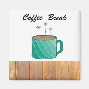 Koffie Pauze Magneet