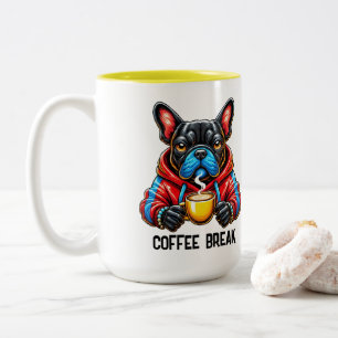 Koffie Pauze Tweekleurige Koffiemok