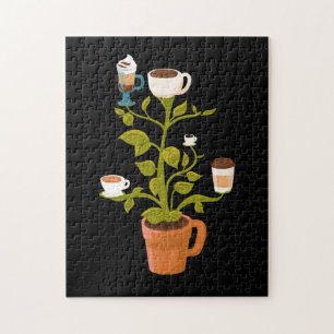 Koffie-Plant Legpuzzel