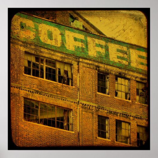 Koffie Poster (Voorkant)
