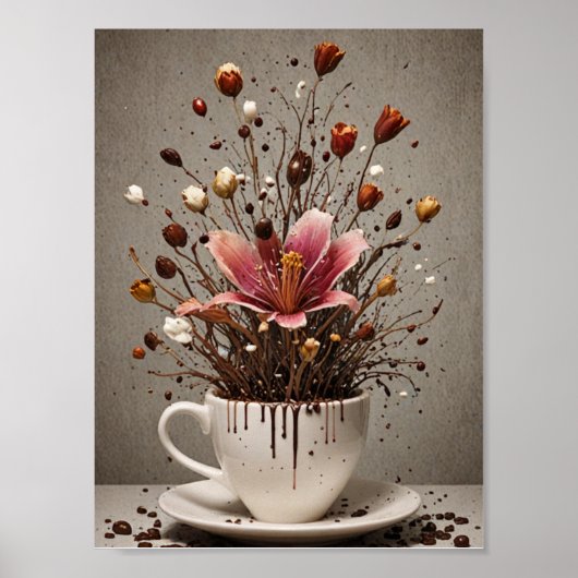 Koffie Poster (Voorkant)