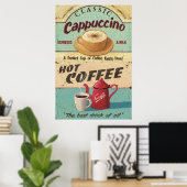  koffie poster (Thuiskantoor)
