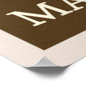 koffie poster (Hoek)