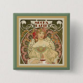  koffie-Poster Button (Voorkant)