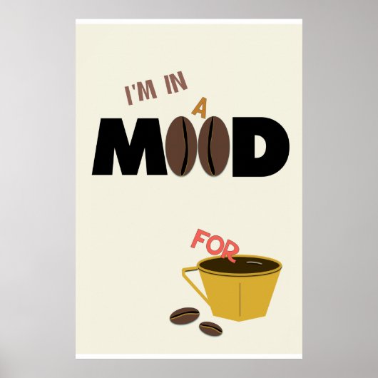 Koffie-poster Poster (Voorkant)