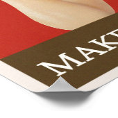  koffie-reclame "Alles beter" Poster (Hoek)