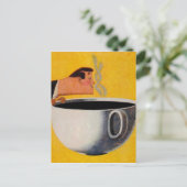  koffie-reclame briefkaart (Staand voorkant)