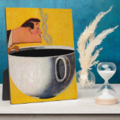  koffie-reclame fotoplaat (Zijkant)