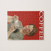 koffie reclame Jigzaag Puzzle Legpuzzel (Horizontaal)