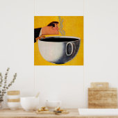 koffie-reclame poster (Keuken)