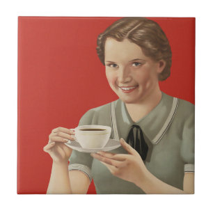 koffie-reclame tegeltje