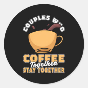 Koffie Roaster Barista Roasting Cafe Koffie Ronde Sticker