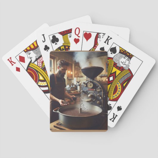 Koffie Roaster Pokerkaarten (Achterkant)