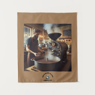 Koffie Roaster Wandkleed