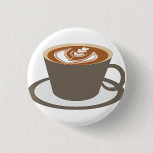 Koffie Ronde Button 3,2 Cm