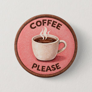 Koffie Ronde Button 5,7 Cm