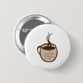 Koffie Ronde Button 5,7 Cm (Voorkant /achterkant)