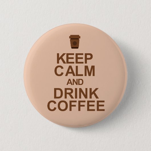 Koffie Ronde Button 5,7 Cm (Voorkant)