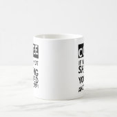 Koffie Schudden Grappige Mok (Center)