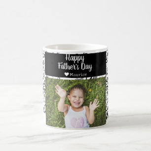 Koffie Simple Elegant Modern Fathers Day Foto Koffiemok