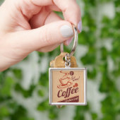 Koffie Sleutelhanger (Hand)