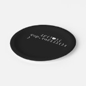 Koffie Smart Coding Software Engineer Papieren Bordje (Gekanteld)