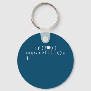 Koffie Smart Coding Software Engineer Sleutelhanger