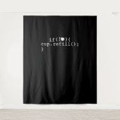 Koffie Smart Coding Software Engineer Wandkleed (Voorkant)