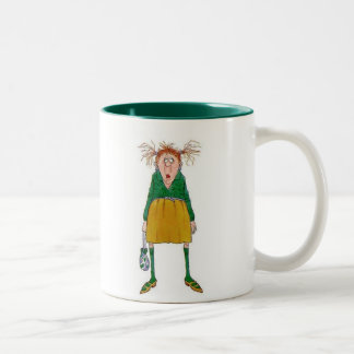 Koffie! Snel! Alstublieft! Tweekleurige Koffiemok