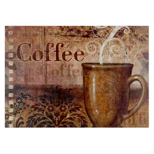 Koffie Snijplank (Voorkant)